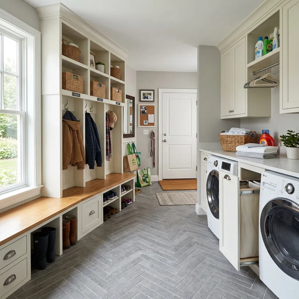 Mudroom & Laundry Room